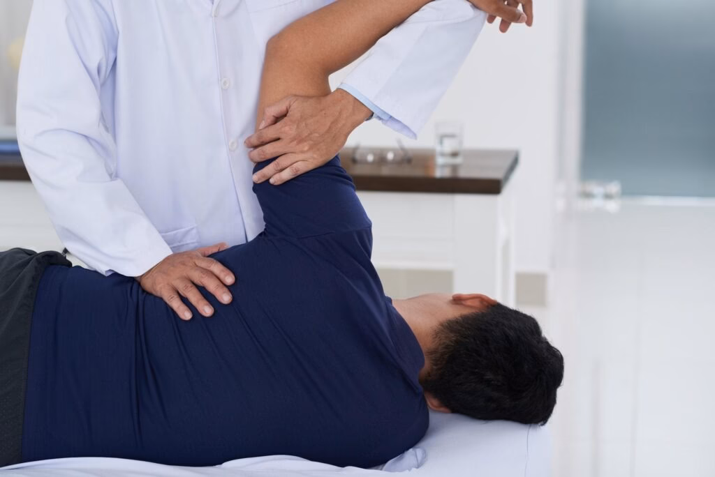 Professional spine adjustment